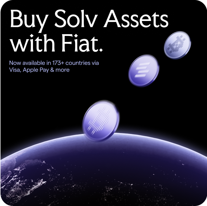 Solv Ecosystem Assets Made Available Via Over 50 Fiat Currencies Accessed through Visa and Mastercard with Alchemy Pay